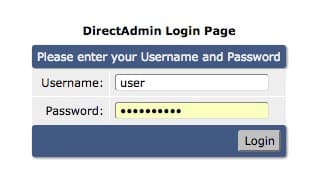 DirectAdminLogin